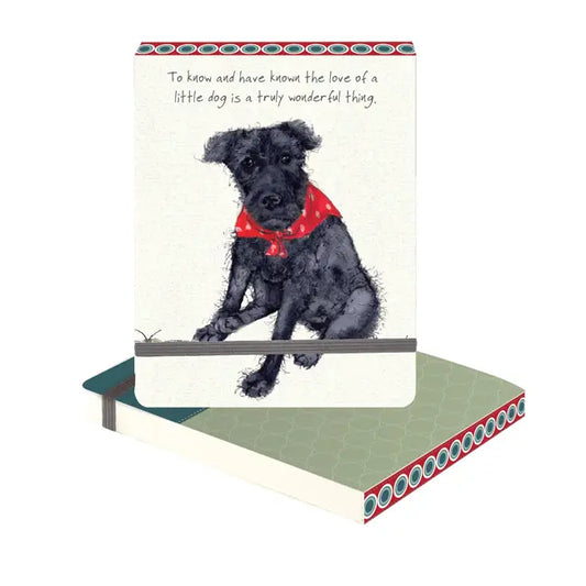 Patterdale Terrier Flip Notebook