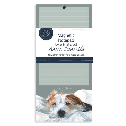 Jack Russell Magnetic Notepad