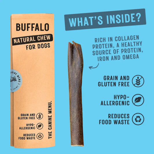 The Canine Menu - Buffalo Natural Chew