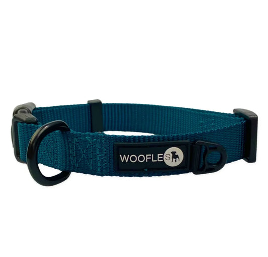 Teal Maximum Comfort CollarWoofles